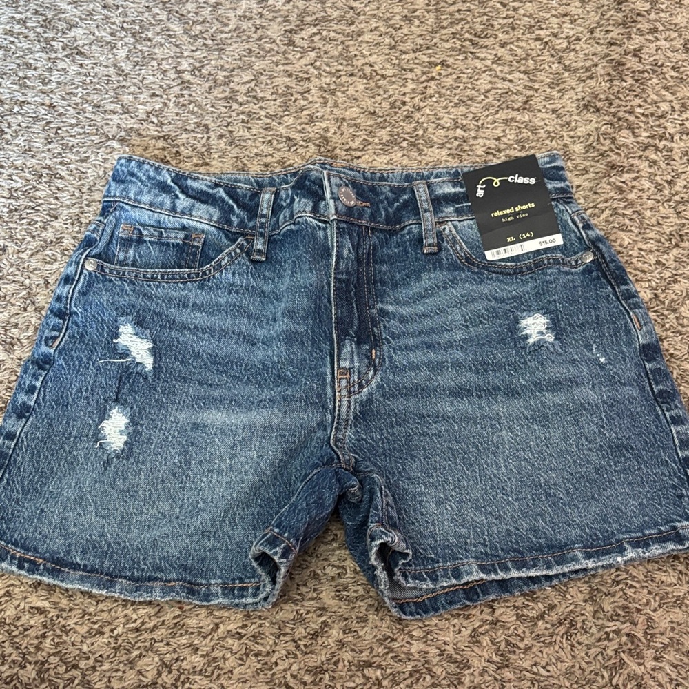 Art Class Blue Denim Shorts
